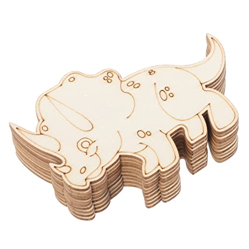 NUOBESTY 10 Stk. Dinosaurierholz -Chipspielzeug für Dinosaurier-Partygeschenke Dinosaurier-Ausschnitte aus Holz unlackiertes Holz-Dinosaurier-Handwerk NUOBESTY 10 Stk. Dinosaurierholz -Chipspielzeug für Dinosaurier-Partygeschenke Dinosaurier-Ausschnitte aus Holz unlackiertes Holz-Dinosaurier-Handwerk von NUOBESTY