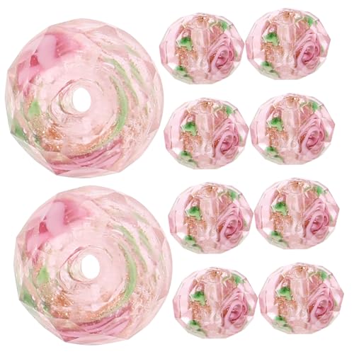 NUOBESTY 10 Stück Bunte Glasperlen für DIY Schmuckherstellung Hochwertige Bastelperlen Vielseitige Dekorationsperlen für Armbänder Ohrringe und Mehr NUOBESTY 10 Stück Bunte Glasperlen für DIY Schmuckherstellung Hochwertige Bastelperlen Vielseitige Dekorationsperlen für Armbänder Ohrringe und Mehr von NUOBESTY