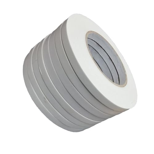 NUOBESTY 10 Stück Doppelseitiges Klebeband Teppichklebeband White von NUOBESTY