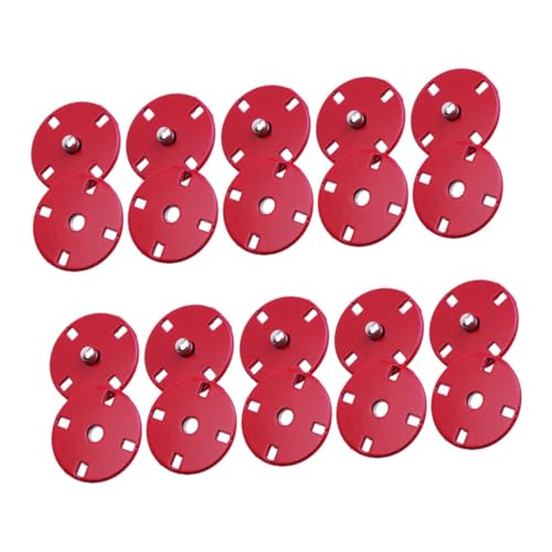 NUOBESTY 10 Stück Dünne Flache Knöpfe für Kleidung für Mäntel und Cardigans Vielseitige Anwendung für Nähprojekte Haltbarem Legierungsmaterial NUOBESTY 10 Stück Dünne Flache Knöpfe für Kleidung für Mäntel und Cardigans Vielseitige Anwendung für Nähprojekte Haltbarem Legierungsmaterial von NUOBESTY