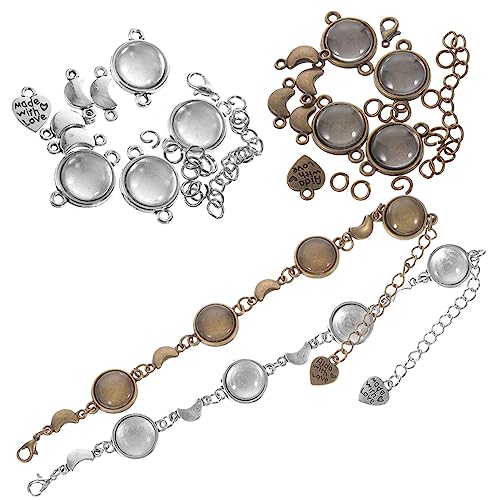 NUOBESTY 10 Stück Edelstein Armbandrohlinge Zur Herstellung Von Armbändern Silberschmuck Armband DIY Zubehör Armbandeinstellungen Tabletts Armband DIY Zubehör Handgefertigtes NUOBESTY 10 Stück Edelstein Armbandrohlinge Zur Herstellung Von Armbändern Silberschmuck Armband DIY Zubehör Armbandeinstellungen Tabletts Armband DIY Zubehör Handgefertigtes von NUOBESTY