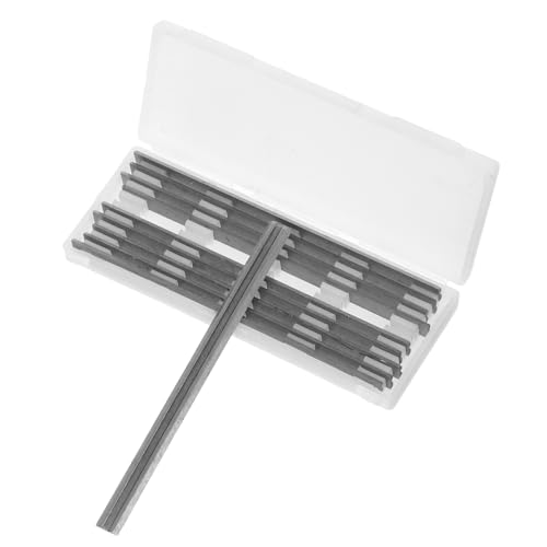 NUOBESTY 10 Stück Elektrische Planerklinge Stahlplanermesser Ersatzhandschurerklinge elektrisches Planermesser Planermesserersatz Hobelklinge Ersatzeinsatz von Planer Blade Silber NUOBESTY 10 Stück Elektrische Planerklinge Stahlplanermesser Ersatzhandschurerklinge elektrisches Planermesser Planermesserersatz Hobelklinge Ersatzeinsatz von Planer Blade Silber von NUOBESTY