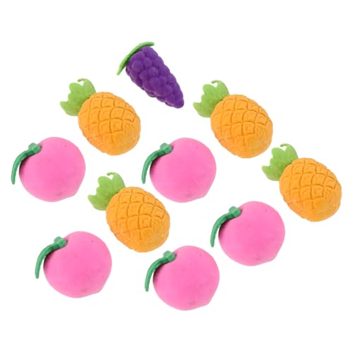 NUOBESTY 10 Stück Früchte Radiergummi Cartoon -Radierbleistift radiergummi cartoon Halloween -Radiergummis Fruchtförmige Belohnungen im Klassenzimmer tpr NUOBESTY 10 Stück Früchte Radiergummi Cartoon -Radierbleistift radiergummi cartoon Halloween -Radiergummis Fruchtförmige Belohnungen im Klassenzimmer tpr von NUOBESTY