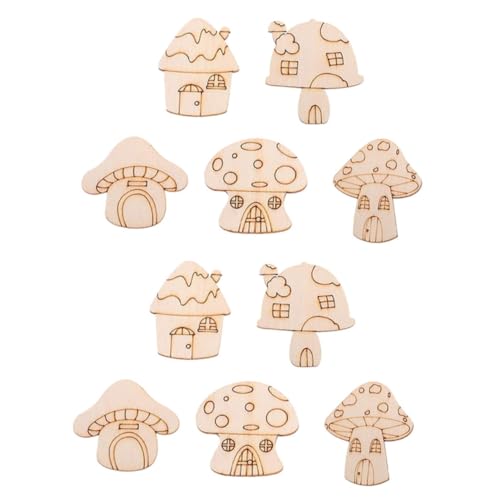 NUOBESTY 10 Stück Holzpilzscheiben hölzerne Eicheln zum Basteln pilz badezimmer Pilze basteln Pilzdekoration Lustiges Pilzhandwerk dekorative Pilze Holzpilze Khaki NUOBESTY 10 Stück Holzpilzscheiben hölzerne Eicheln zum Basteln pilz badezimmer Pilze basteln Pilzdekoration Lustiges Pilzhandwerk dekorative Pilze Holzpilze Khaki von NUOBESTY