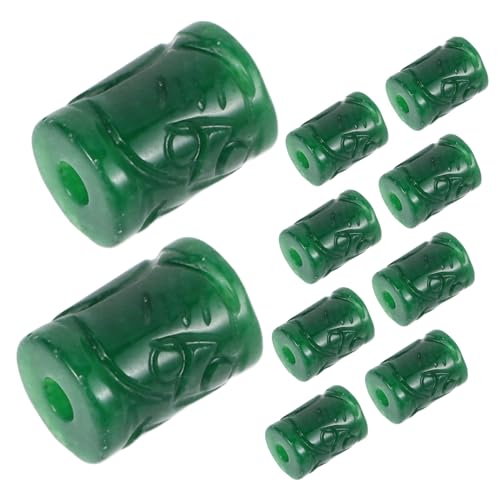 NUOBESTY 10 Stück Jade Zubehör Spärliche Perlen Glatte Perlen Kristallperlen Zur Schmuckherstellung Imitierende Jadeperlen Abstandshalter Lose Perlen Perlenzubehör Quarzperlen NUOBESTY 10 Stück Jade Zubehör Spärliche Perlen Glatte Perlen Kristallperlen Zur Schmuckherstellung Imitierende Jadeperlen Abstandshalter Lose Perlen Perlenzubehör Quarzperlen von NUOBESTY