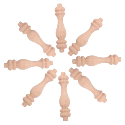 NUOBESTY 10 Stück Kürbissäulentrennwand Aus Massivem Holz Spindel Innere Unvollendet Runden Dekorativ Unfertiges Holzhandwerk Hölzerne Treppensäulen Holzgeländer Für Innentreppen Khaki NUOBESTY 10 Stück Kürbissäulentrennwand Aus Massivem Holz Spindel Innere Unvollendet Runden Dekorativ Unfertiges Holzhandwerk Hölzerne Treppensäulen Holzgeländer Für Innentreppen Khaki von NUOBESTY