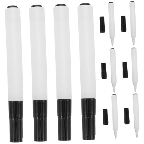 NUOBESTY 10 Stück Leere Hülle des Tafelstifts Farbstifte für Whiteboard Whiteboard-Marker Kugelschreiber Schulbedarf trocken abwischbare Stifte trockener Löschstift Plastik von NUOBESTY