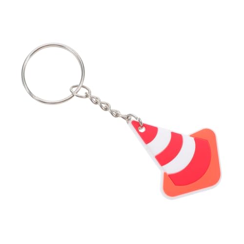 NUOBESTY 10 Stück Lustige Verkehrscone Bag Charms für Rucksäcke Autoschlüssel und Partygeschenke für Bauprojekte und Veranstaltungen von NUOBESTY