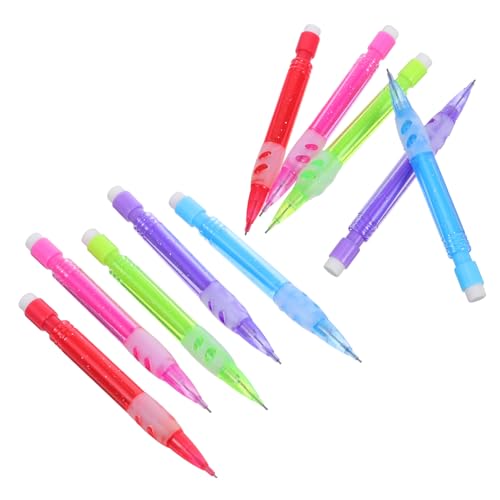 NUOBESTY 10 Stück Mini Druckbleistifte mit Integriertem Radiergummi Kompakte und Leichte Schreibgeräte für Schule Büro und Kreative Zeichnungen in Bunten Farben NUOBESTY 10 Stück Mini Druckbleistifte mit Integriertem Radiergummi Kompakte und Leichte Schreibgeräte für Schule Büro und Kreative Zeichnungen in Bunten Farben von NUOBESTY