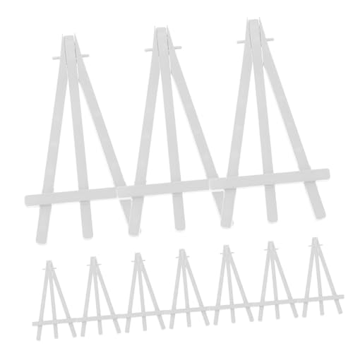 NUOBESTY 10 Stück Mini Easel Stand Kunststoff Tischdisplay für Kunstwerke und Tragbar für Kreative Projekte und Ausstellungen NUOBESTY 10 Stück Mini Easel Stand Kunststoff Tischdisplay für Kunstwerke und Tragbar für Kreative Projekte und Ausstellungen von NUOBESTY