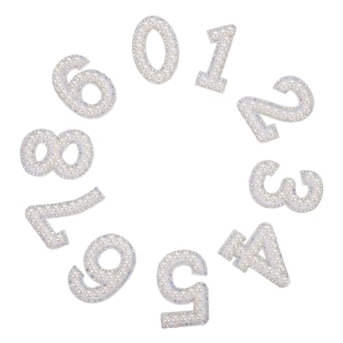NUOBESTY 10 Stück Pearl Diamond Aufkleber Strass Patches Aufbügeln Blingeisen Auf Flecken Strass-patch Zum Aufbügeln Nummernaufnäher Zum Aufnähen Strassapplikationen Aufbügeln Kunststoff NUOBESTY 10 Stück Pearl Diamond Aufkleber Strass Patches Aufbügeln Blingeisen Auf Flecken Strass-patch Zum Aufbügeln Nummernaufnäher Zum Aufnähen Strassapplikationen Aufbügeln Kunststoff von NUOBESTY