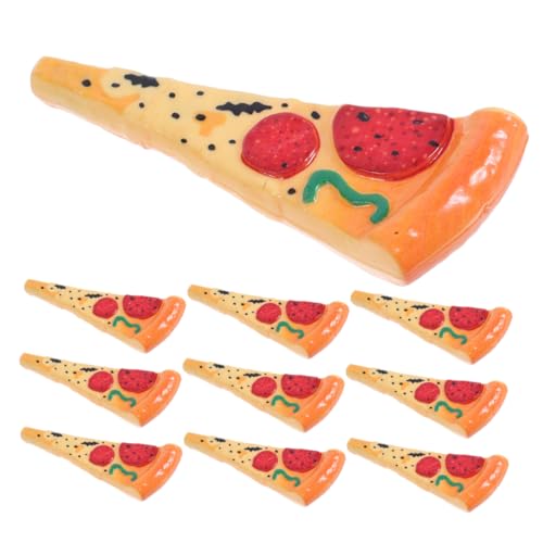 NUOBESTY 10 Stück Pizza Kugelschreiber Lustige Kreative Schreibgeräte Lebensmittel für Schule und Büro für Pizza Partys von NUOBESTY