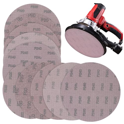 NUOBESTY 10 Stück Sandpapier schleifpapier schleifscheiben Schleifpads für Elektrowerkzeuge Renovierung Schleifpads Wand schleifen Streugut Bildschirm malen nass Bußgeld Aluminiumoxid Grey NUOBESTY 10 Stück Sandpapier schleifpapier schleifscheiben Schleifpads für Elektrowerkzeuge Renovierung Schleifpads Wand schleifen Streugut Bildschirm malen nass Bußgeld Aluminiumoxid Grey von NUOBESTY