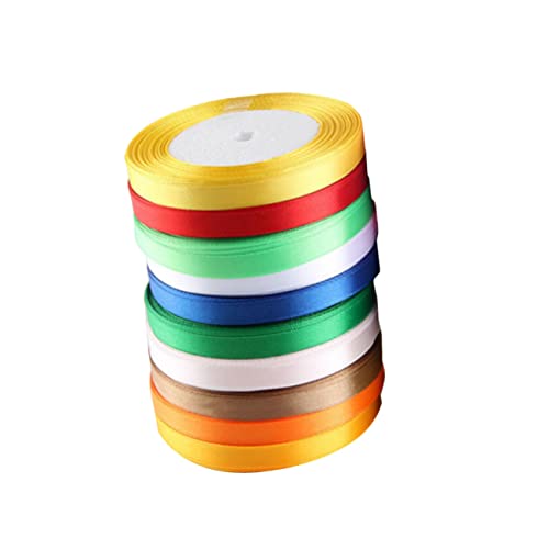 NUOBESTY 10 Stück Satin Geschenkband Polyester Dekoratives Schleifenband für Hochzeitsfeiern und DIY Bastelprojekte Zufällige Farben Zufällige Farbe Zufällige Farbe NUOBESTY 10 Stück Satin Geschenkband Polyester Dekoratives Schleifenband für Hochzeitsfeiern und DIY Bastelprojekte Zufällige Farben Zufällige Farbe Zufällige Farbe von NUOBESTY