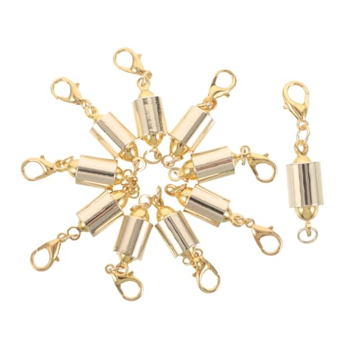 NUOBESTY 10 Stück Schmuckverschluss Schnalle – Verbinder Abnehmbare Verschlüsse Magnetischer Verlängerungsverschluss Schmuck Hummer Magnetverschluss DIY Verbinder Für Halsketten Mit NUOBESTY 10 Stück Schmuckverschluss Schnalle – Verbinder Abnehmbare Verschlüsse Magnetischer Verlängerungsverschluss Schmuck Hummer Magnetverschluss DIY Verbinder Für Halsketten Mit von NUOBESTY