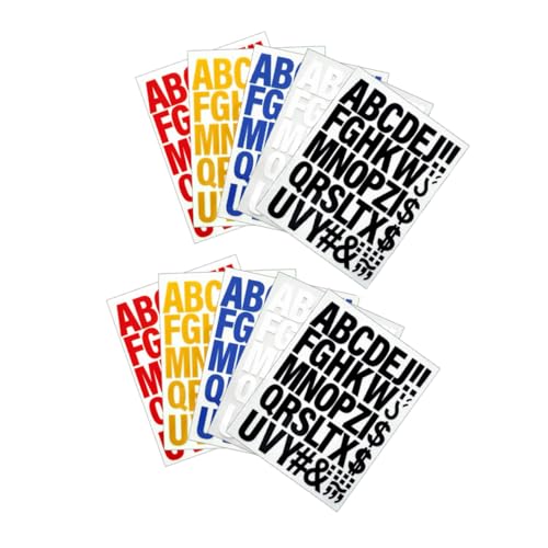 NUOBESTY 10 Stück Teiliges Bügelbuchstaben Patches aus Vinyl Kreative Kleine Buchstaben zum Aufbügeln Farbige Textilaufnäher A-z für Kleidung Rucksäcke Hüte DIY Bastelzubehör NUOBESTY 10 Stück Teiliges Bügelbuchstaben Patches aus Vinyl Kreative Kleine Buchstaben zum Aufbügeln Farbige Textilaufnäher A-z für Kleidung Rucksäcke Hüte DIY Bastelzubehör von NUOBESTY