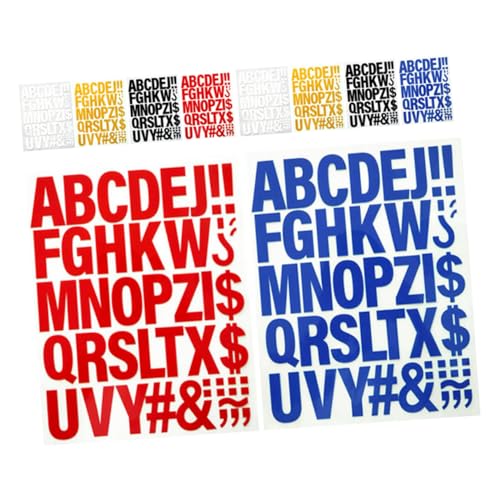 NUOBESTY 10 Stück Teiliges Bunte Bügelbuchstaben Aufnäher aus Robustem Material Einfaches Aufbügeln mit Bügeleisen Kreative Textilpatches für DIY Kleidung Taschen Hüte Waschbeständig und NUOBESTY 10 Stück Teiliges Bunte Bügelbuchstaben Aufnäher aus Robustem Material Einfaches Aufbügeln mit Bügeleisen Kreative Textilpatches für DIY Kleidung Taschen Hüte Waschbeständig und von NUOBESTY