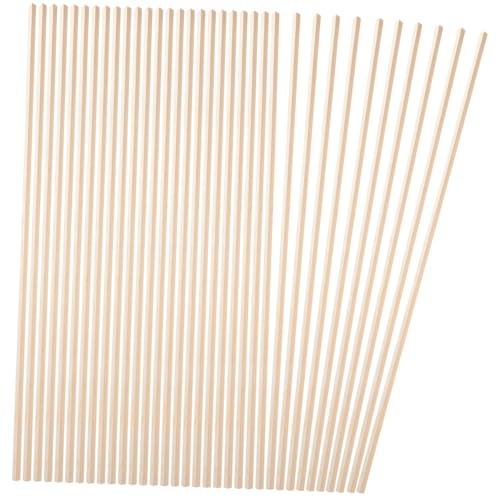 NUOBESTY 10 Stück Teiliges Dreieckige Holzleisten DIY Fenster zierleisten aus Kiefernholz Stabile Gerade Holzleisten für Fensterrahmen und Fliegengitter dekoration von NUOBESTY