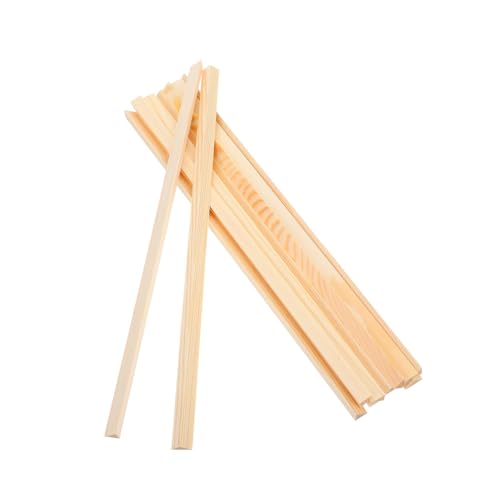 NUOBESTY 10 Stück Teiliges Holzleisten Fensterdekor Isosceles Dreieckige Kiefernleisten DIY Fensterrahmen Bastelstreifen Naturholz Glatt und Anpassbar zum Streichen oder Beizen NUOBESTY 10 Stück Teiliges Holzleisten Fensterdekor Isosceles Dreieckige Kiefernleisten DIY Fensterrahmen Bastelstreifen Naturholz Glatt und Anpassbar zum Streichen oder Beizen von NUOBESTY