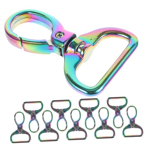 NUOBESTY 10 Stück Teiliges Metall D ring Schlüsselanhänger Stabile DIY Schlüsselringe mit Drehverschluss Vielseitig für Taschen Gürtel Handtaschen Hundehalsbänder und Bastelprojekte NUOBESTY 10 Stück Teiliges Metall D ring Schlüsselanhänger Stabile DIY Schlüsselringe mit Drehverschluss Vielseitig für Taschen Gürtel Handtaschen Hundehalsbänder und Bastelprojekte von NUOBESTY