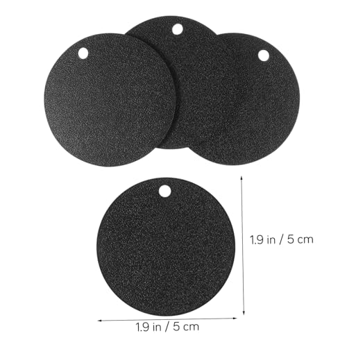 NUOBESTY 10 Stück Teiliges Mini Kreidetafeln Juteseil Beidseitig Beschreibbare Anhänger für Hochzeiten Diy Projekte und Dekorationen für Etiketten und Erinnerungen von NUOBESTY