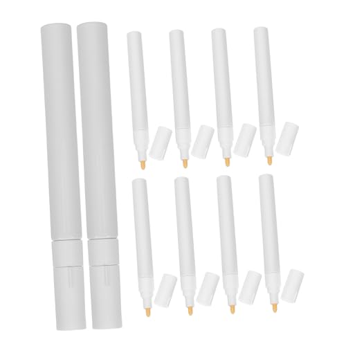 NUOBESTY 10 Stück Teiliges Nachfüllbare Acryl Öl Marker mit Rundem Kopf Kompatible Leere Lackstifte für Details und Striche Langlebig und Vielseitig für Kunst Reparatur und DIY NUOBESTY 10 Stück Teiliges Nachfüllbare Acryl Öl Marker mit Rundem Kopf Kompatible Leere Lackstifte für Details und Striche Langlebig und Vielseitig für Kunst Reparatur und DIY von NUOBESTY