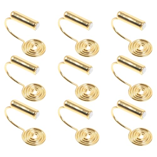 NUOBESTY 10 Stück Teiliges Ohrclip Leichtem Kupfer Schmerzfreie Ohrclips ohne Loch Vielseitige Ohrschmuck konverter für Damen Einfache Montage Passend für Durchstochenen und Ungepiercten NUOBESTY 10 Stück Teiliges Ohrclip Leichtem Kupfer Schmerzfreie Ohrclips ohne Loch Vielseitige Ohrschmuck konverter für Damen Einfache Montage Passend für Durchstochenen und Ungepiercten von NUOBESTY