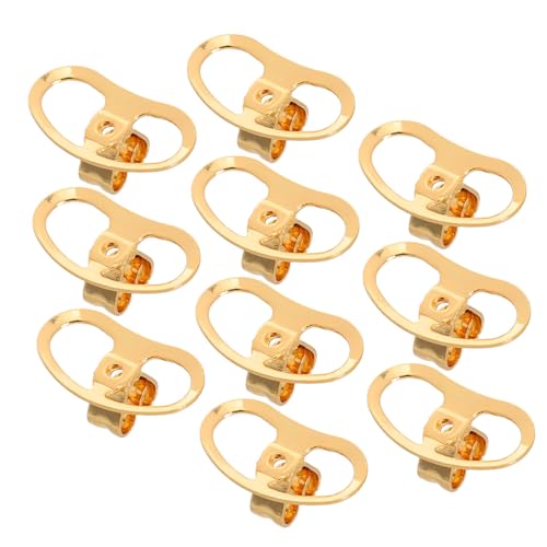 NUOBESTY 10 Stück Teiliges Ohrstecker Lifter aus Kupfer mit Goldbeschichtung Sicherer Halt für Große Ohrringe Absack Ergonomisch Leicht Kompatibel mit Ohrsteckern und Tropfen NUOBESTY 10 Stück Teiliges Ohrstecker Lifter aus Kupfer mit Goldbeschichtung Sicherer Halt für Große Ohrringe Absack Ergonomisch Leicht Kompatibel mit Ohrsteckern und Tropfen von NUOBESTY