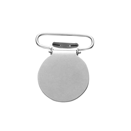 NUOBESTY 10 Stück Teiliges Runde Metall Hosenträger Clips Langlebige Eisenclips für Schnullerhalter Bastelbedarf Verstellbare Stoffklammern zum Nähen Geeignet für Männer und Frauen NUOBESTY 10 Stück Teiliges Runde Metall Hosenträger Clips Langlebige Eisenclips für Schnullerhalter Bastelbedarf Verstellbare Stoffklammern zum Nähen Geeignet für Männer und Frauen von NUOBESTY