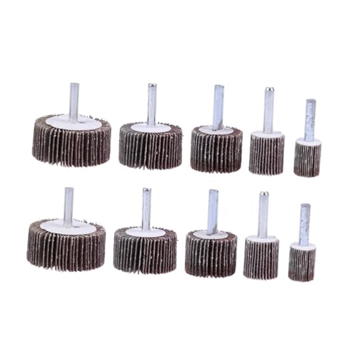 NUOBESTY 10 Stück Teiliges Schleifmittel rad Griff Alumina sanding discs in Langlebige Flap Discs für Vielseitig zum Schleifen Polieren Entrosten und Entfernen von Farbe NUOBESTY 10 Stück Teiliges Schleifmittel rad Griff Alumina sanding discs in Langlebige Flap Discs für Vielseitig zum Schleifen Polieren Entrosten und Entfernen von Farbe von NUOBESTY