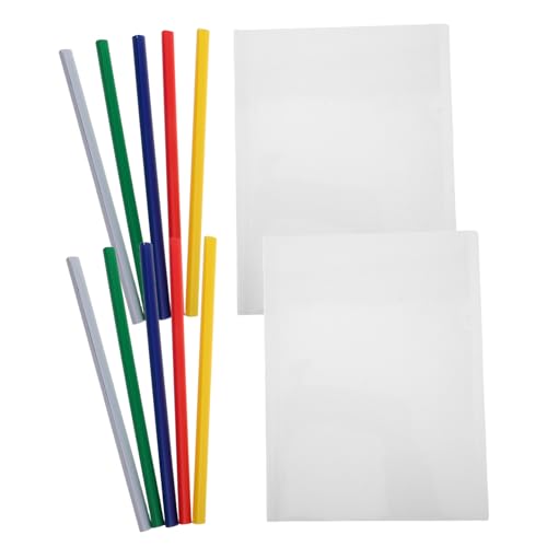 NUOBESTY 10 Stück Transparente Dokumentenmappe mit Schiebestange Teiliges aus Robustem Kunststoff Vielseitiger Ordner für Büro und Zuhause für Dokumente und Notizen NUOBESTY 10 Stück Transparente Dokumentenmappe mit Schiebestange Teiliges aus Robustem Kunststoff Vielseitiger Ordner für Büro und Zuhause für Dokumente und Notizen von NUOBESTY
