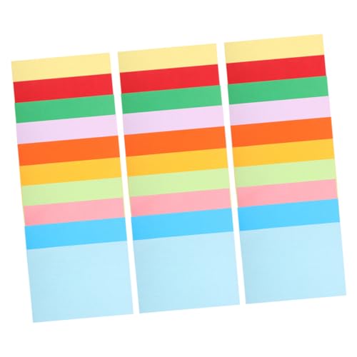 NUOBESTY 100 Blatt Vielseitiges Papier für Büro und Haushaltsdrucker Doppelseitiges Origami Kartonpapier für Kreative Bastelprojekte und Diy Kunstwerke von NUOBESTY