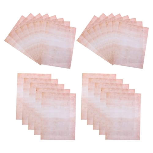 NUOBESTY 100 Blatt Vintage Briefpapier Retro Briefpapier mit Dekorativen Rändern Doppelseitiges Schreibpapier für Scrapbooking Journaling und Kreative Projekte NUOBESTY 100 Blatt Vintage Briefpapier Retro Briefpapier mit Dekorativen Rändern Doppelseitiges Schreibpapier für Scrapbooking Journaling und Kreative Projekte von NUOBESTY