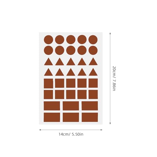 NUOBESTY 100 Blatt beschreibbare Papieretiketten – Klassifizierungscodierung, selbstklebende farbige Aufkleber – für Aufbewahrungsboxen, Flaschen, Versand, Ablage NUOBESTY 100 Blatt beschreibbare Papieretiketten – Klassifizierungscodierung, selbstklebende farbige Aufkleber – für Aufbewahrungsboxen, Flaschen, Versand, Ablage von NUOBESTY