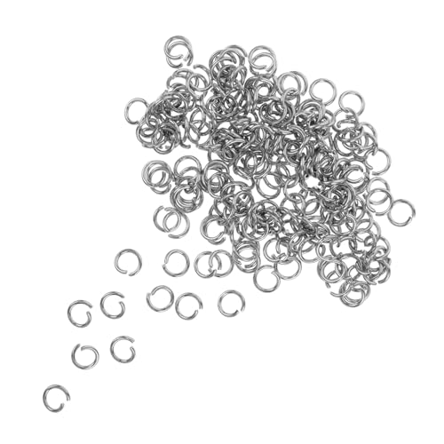 NUOBESTY 100 Stck Biegeringe Schmuckverbinder für Armbänder Halsketten Ohrringe Robust Hochglanzveredelt Vielseitig Einsetzbar Heavy Duty Jump Rings Zubehör NUOBESTY 100 Stck Biegeringe Schmuckverbinder für Armbänder Halsketten Ohrringe Robust Hochglanzveredelt Vielseitig Einsetzbar Heavy Duty Jump Rings Zubehör von NUOBESTY