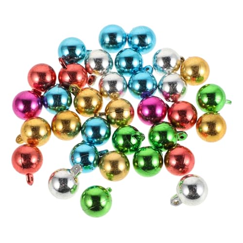 NUOBESTY 100 Stück Bunte Kunststoff Kugeln für Diy Weihnachtsdekoration Runde Lampenperlen für Basteln Langlebige und Stilvolle Schmuckelemente für Feiertage und Partys NUOBESTY 100 Stück Bunte Kunststoff Kugeln für Diy Weihnachtsdekoration Runde Lampenperlen für Basteln Langlebige und Stilvolle Schmuckelemente für Feiertage und Partys von NUOBESTY
