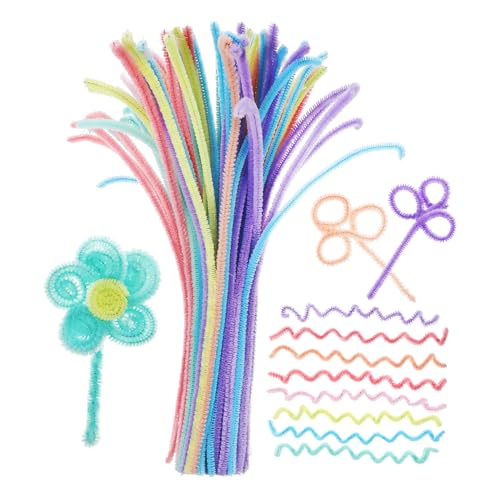 NUOBESTY 100 Stück Bunte Macaron Chenille Stiele Biegsame Flauschige Pfeifenputzer zum Basteln Flexible DIY Basteldraht Sticks für Kreative Handwerksprojekte und Dekoration NUOBESTY 100 Stück Bunte Macaron Chenille Stiele Biegsame Flauschige Pfeifenputzer zum Basteln Flexible DIY Basteldraht Sticks für Kreative Handwerksprojekte und Dekoration von NUOBESTY