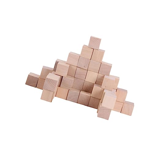 NUOBESTY 100 Stück DIY Holzwürfel Quadratische Bauklötze Natürlichem Holz für Kreative Bastelprojekte für Erwachsene Kreativität und Handfertigkeit NUOBESTY 100 Stück DIY Holzwürfel Quadratische Bauklötze Natürlichem Holz für Kreative Bastelprojekte für Erwachsene Kreativität und Handfertigkeit von NUOBESTY