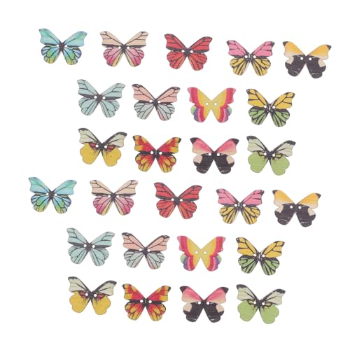 NUOBESTY 100 Stück Holzknöpfe Schmetterling Dekorative Nähen und Basteln Knöpfe für DIY Scrapbooking Bekleidungsdekoration Handgefertigte Holzknöpfe Kunstvolle Formen NUOBESTY 100 Stück Holzknöpfe Schmetterling Dekorative Nähen und Basteln Knöpfe für DIY Scrapbooking Bekleidungsdekoration Handgefertigte Holzknöpfe Kunstvolle Formen von NUOBESTY