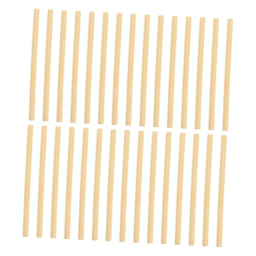 NUOBESTY 100 Stück Kleine Runde Holzstäbchen DIY Tapisserie Zubehör Glatt Geschliffen Sicher für Wanddekoration Basteln Handwerk NUOBESTY 100 Stück Kleine Runde Holzstäbchen DIY Tapisserie Zubehör Glatt Geschliffen Sicher für Wanddekoration Basteln Handwerk von NUOBESTY