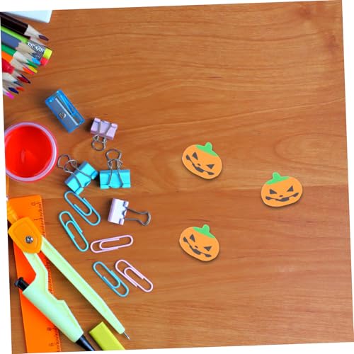 NUOBESTY 100 Stück Mini Kürbis Radiergummis für Kreative Halloween Radiergummis Leuchtenden Farben als Partygeschenk Schulbelohnung und Bastelbedarf für Herbst und Thanksgiving NUOBESTY 100 Stück Mini Kürbis Radiergummis für Kreative Halloween Radiergummis Leuchtenden Farben als Partygeschenk Schulbelohnung und Bastelbedarf für Herbst und Thanksgiving von NUOBESTY