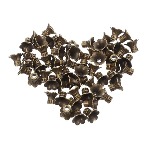 NUOBESTY 100 Stück Schmuck Abstandskappen Perlenkappen Für Armbänder Blumenkappen Für Armbänder Blumenperlenenden Blumen Abstandsperlenkappen Befunde Für Halsketten NUOBESTY 100 Stück Schmuck Abstandskappen Perlenkappen Für Armbänder Blumenkappen Für Armbänder Blumenperlenenden Blumen Abstandsperlenkappen Befunde Für Halsketten von NUOBESTY