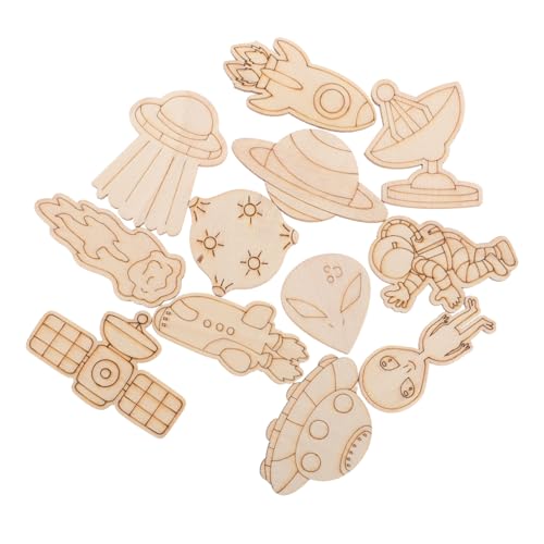 NUOBESTY 100 Stück Teiliges DIY Holz Bastelset Weltraum für Astronauten und Raumschiff Motiven Bemalbar Langlebig und Wiederverwendbar Spielzimmerdekor für Mädchen und Jungen NUOBESTY 100 Stück Teiliges DIY Holz Bastelset Weltraum für Astronauten und Raumschiff Motiven Bemalbar Langlebig und Wiederverwendbar Spielzimmerdekor für Mädchen und Jungen von NUOBESTY