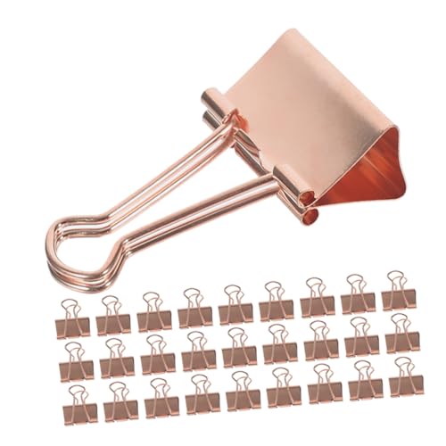 NUOBESTY 100 Stück Teiliges Roségold Metall Ywanweijia Büroklammern Langlebige Elektroplattierte Dokumentenklammern mit Stabilem Griff Multifunktional für Papier Akten Quittungen Schule NUOBESTY 100 Stück Teiliges Roségold Metall Ywanweijia Büroklammern Langlebige Elektroplattierte Dokumentenklammern mit Stabilem Griff Multifunktional für Papier Akten Quittungen Schule von NUOBESTY