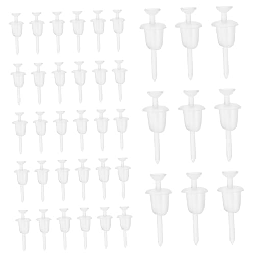NUOBESTY 100 Stück Transparente Kunststoff Ohrstecker Verschlüsse Allergiefreie Ohrring Stopper für Erwachsene Leicht und Langlebig Diy Schmuckzubehör NUOBESTY 100 Stück Transparente Kunststoff Ohrstecker Verschlüsse Allergiefreie Ohrring Stopper für Erwachsene Leicht und Langlebig Diy Schmuckzubehör von NUOBESTY