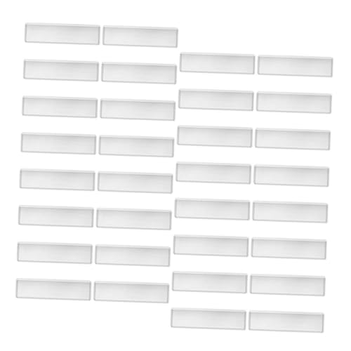 NUOBESTY 100 Stück Transparente Selbstklebende Label Taschen PVC für Aktenordner Schubladen Regale Büroorganisation und Lagerverwaltung NUOBESTY 100 Stück Transparente Selbstklebende Label Taschen PVC für Aktenordner Schubladen Regale Büroorganisation und Lagerverwaltung von NUOBESTY