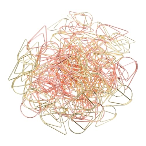 NUOBESTY 100 Stück Wasserfallförmige Metall Papierklammern aus Kleine und Mittlere Gold Roségold Langlebige Büroklammern für Schule Büro Dokumentenorganisation und Bastelprojekte NUOBESTY 100 Stück Wasserfallförmige Metall Papierklammern aus Kleine und Mittlere Gold Roségold Langlebige Büroklammern für Schule Büro Dokumentenorganisation und Bastelprojekte von NUOBESTY