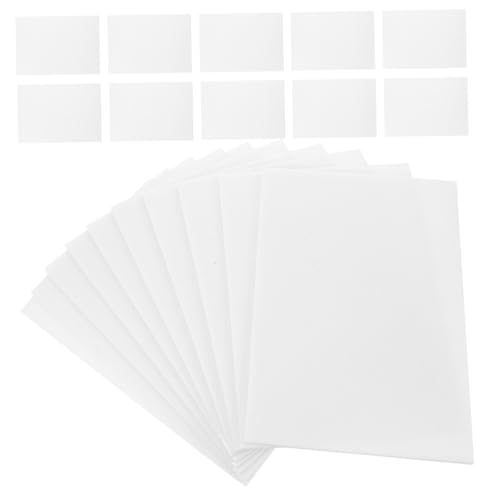 NUOBESTY 100 Stück Weiß Schaumstoffplatten Printmaking Foam Board DIY Bastelmaterialien Sicher Strapazierfähig Vielseitig für Karten Scrapbooking Schulprojekte NUOBESTY 100 Stück Weiß Schaumstoffplatten Printmaking Foam Board DIY Bastelmaterialien Sicher Strapazierfähig Vielseitig für Karten Scrapbooking Schulprojekte von NUOBESTY