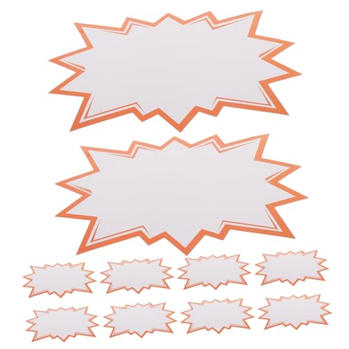 NUOBESTY 100 Stück Weiße Stern Preisschilder aus Karton Praktische Burst Preisdisplay Etiketten für Supermärkte Garagen und Einzelhandel Schnelle und Einfache Preisauszeichnung Vielseitig NUOBESTY 100 Stück Weiße Stern Preisschilder aus Karton Praktische Burst Preisdisplay Etiketten für Supermärkte Garagen und Einzelhandel Schnelle und Einfache Preisauszeichnung Vielseitig von NUOBESTY