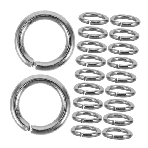 NUOBESTY 1000 Stück Schmuckringe Drahtdurchmesser Außendurchmesser Geschlossene Ringe für Diy Armbänder und Hohe Verschleißfestigkeit für Schmuckherstellung NUOBESTY 1000 Stück Schmuckringe Drahtdurchmesser Außendurchmesser Geschlossene Ringe für Diy Armbänder und Hohe Verschleißfestigkeit für Schmuckherstellung von NUOBESTY
